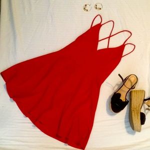 Rue 21 large red dress